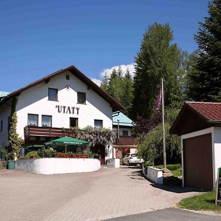 Pizzeria A Penzion Banderas Bayerisch Eisenstein Kültér fotó