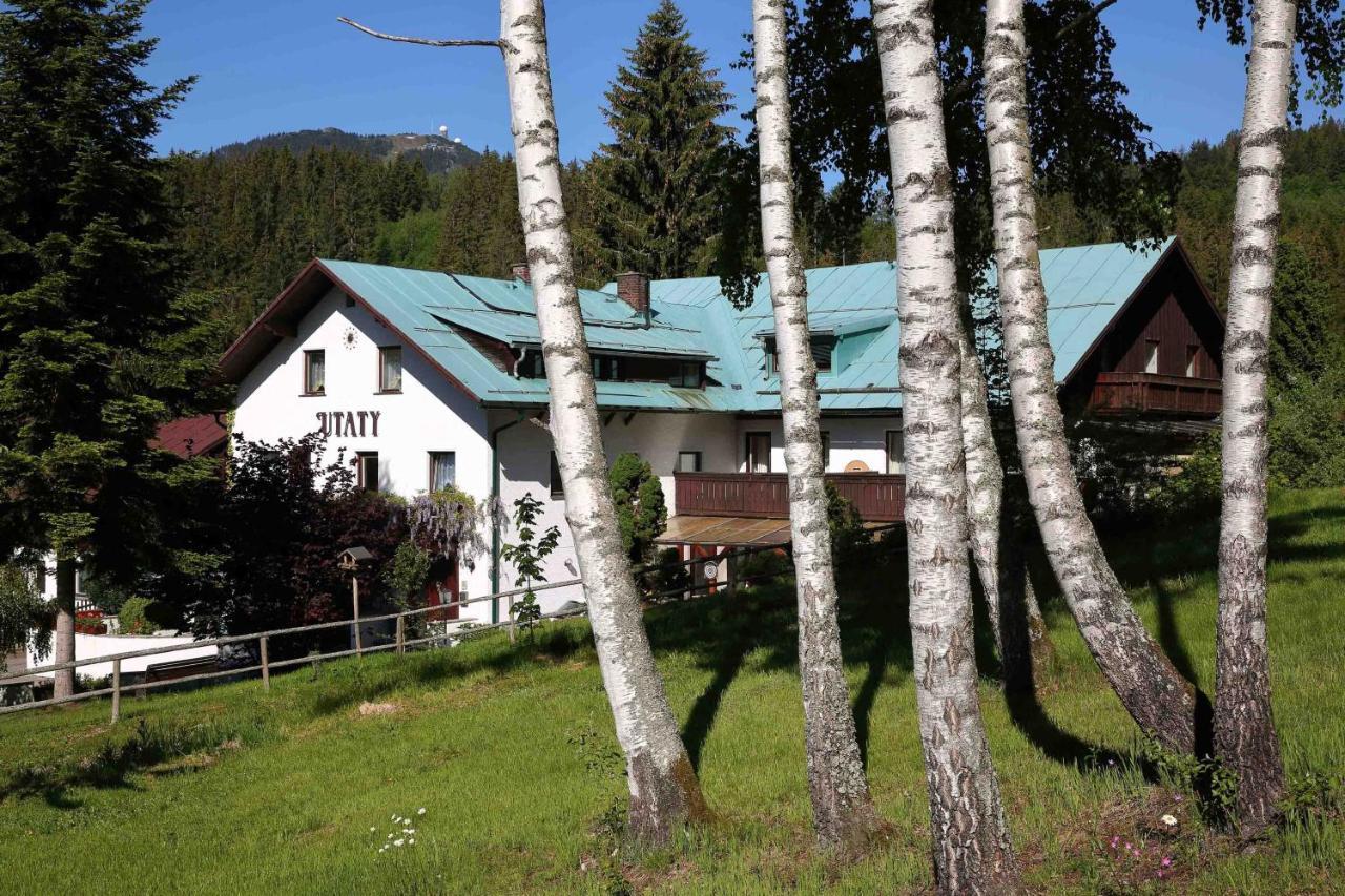 Pizzeria A Penzion Banderas Bayerisch Eisenstein Kültér fotó