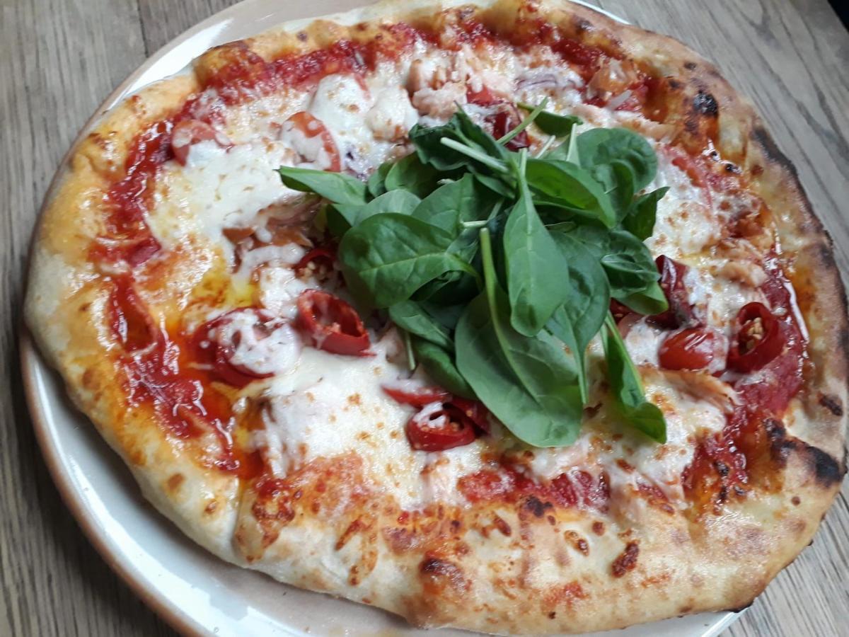 Pizzeria A Penzion Banderas Bayerisch Eisenstein Kültér fotó